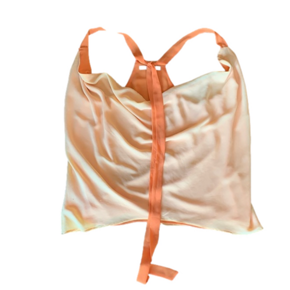 Naked Zebra Tops - Naked zebra small orange sleeveless blouse box 13